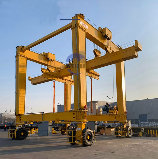 100t Professional Hydraulic Gantry Crane for Boat Lift