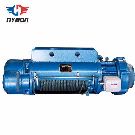 Talha elétrica tipo CD 5t padrão da China 6m 9m 12m com carrinho